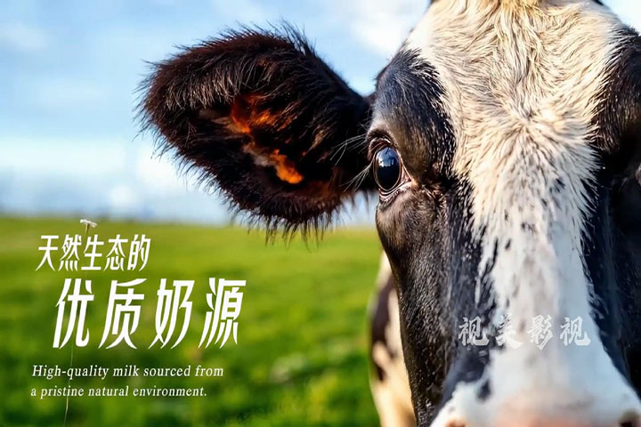 牛奶乳业饮料ai宣传片