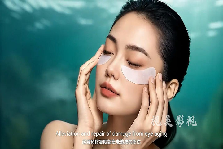 ai制作的化妆产品广告片