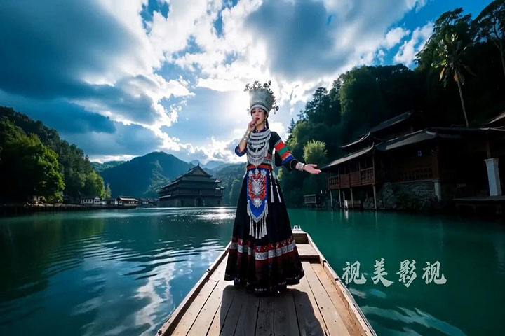 温州Ai制作的贵州文旅宣传片